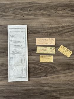 Vintage Philippine Railway Company 1958 Time Table