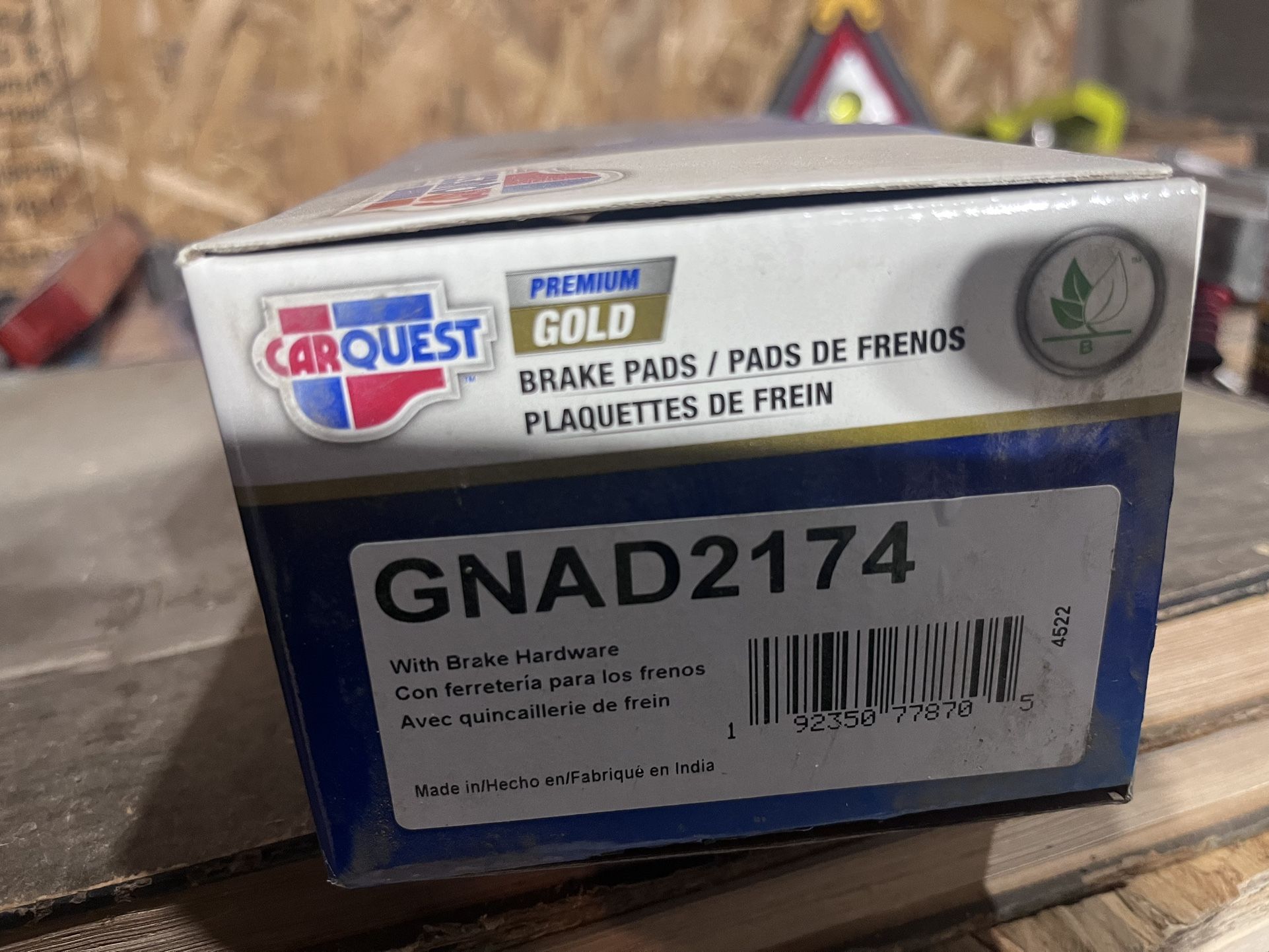Brake Pads GNAD2174 Carquest Gold