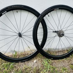 Roads Bike Carbón Wheels set Reynolds AR 29 Clincher 10 speed