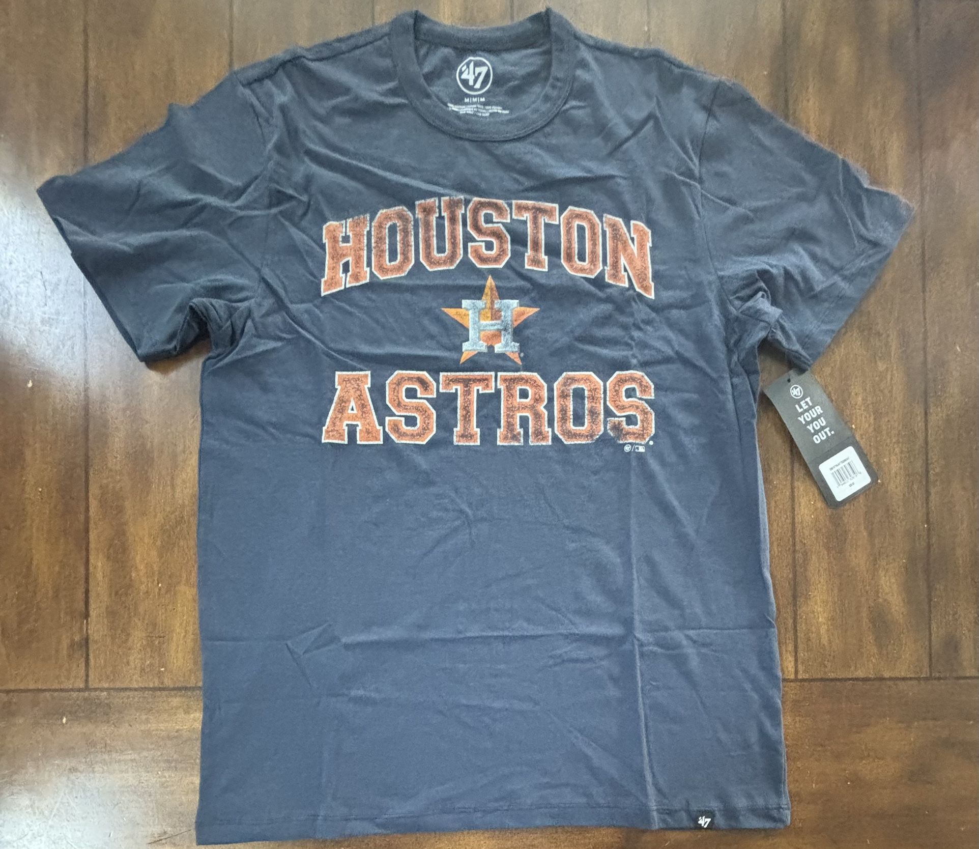 Houston Astros Fall Navy 47 Brand T-Shirt Adult Medium