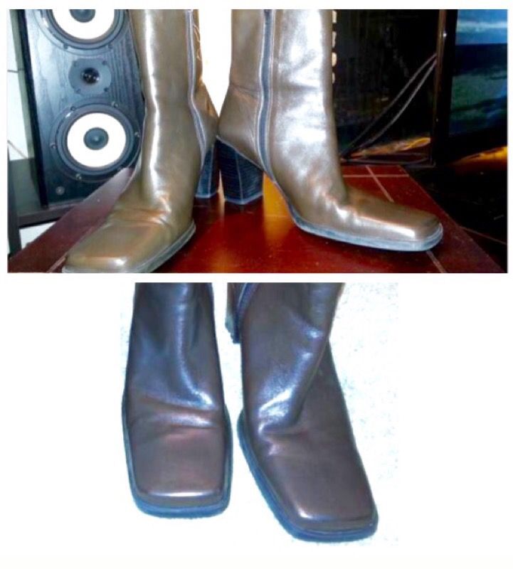 Bandolino Leather Boots brown size 8