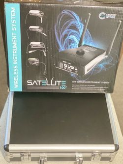 "Wireless Microphone System - Great Sound, Plug & Play!"