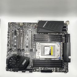 MSI TRX40 PRO 10G Socket sTRX4 DDR4 M.2 BT USB 3.2 Gb LAN ATX Motherboard