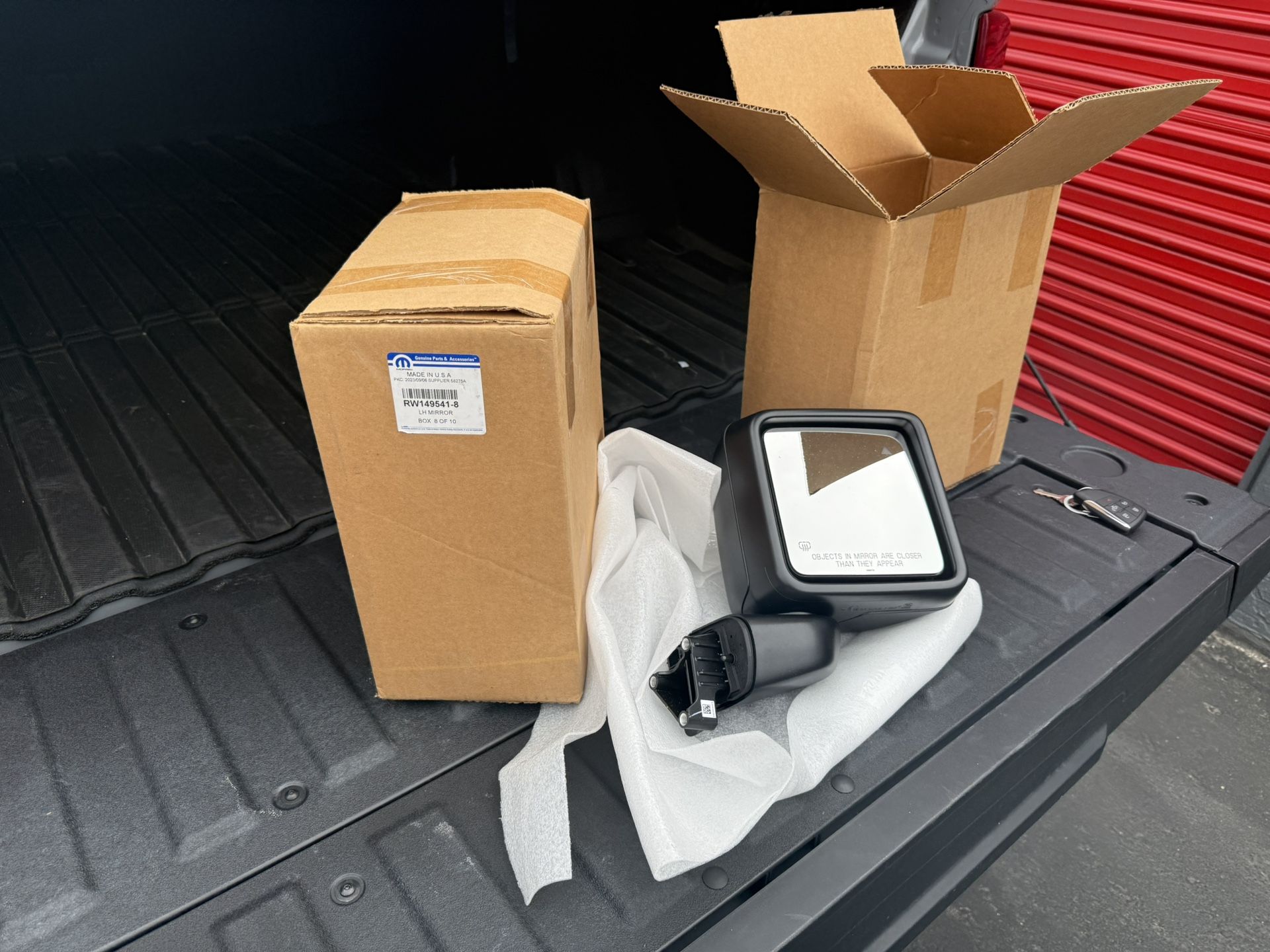 18-26 Jeep Wrangler Gladiator Oem Mirrors