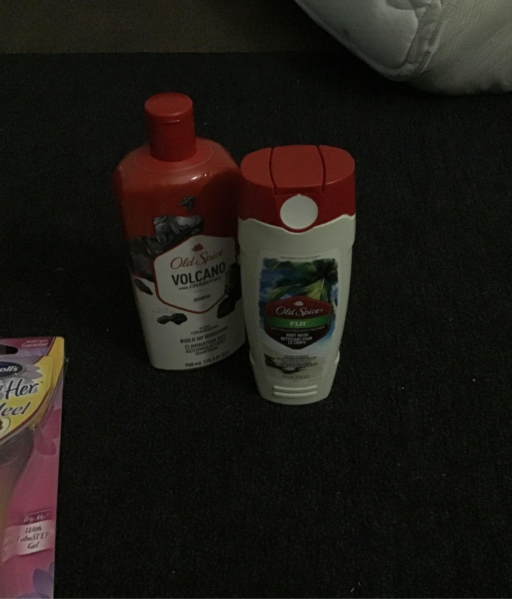 Men’s brand new body wash selling together old spice