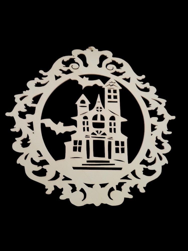 DIY Wood Decor,  Haunted Mansion