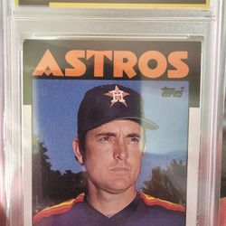 1986 Topps Nolan Ryan Graded 6 Excellent 
