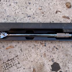 pittsburgh torque wrench 3/4