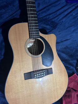 Fender CD-60SCE-12 Classic Design 12-String Acoustic-Electric Guitar