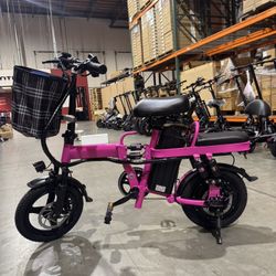 Folding electric scooter