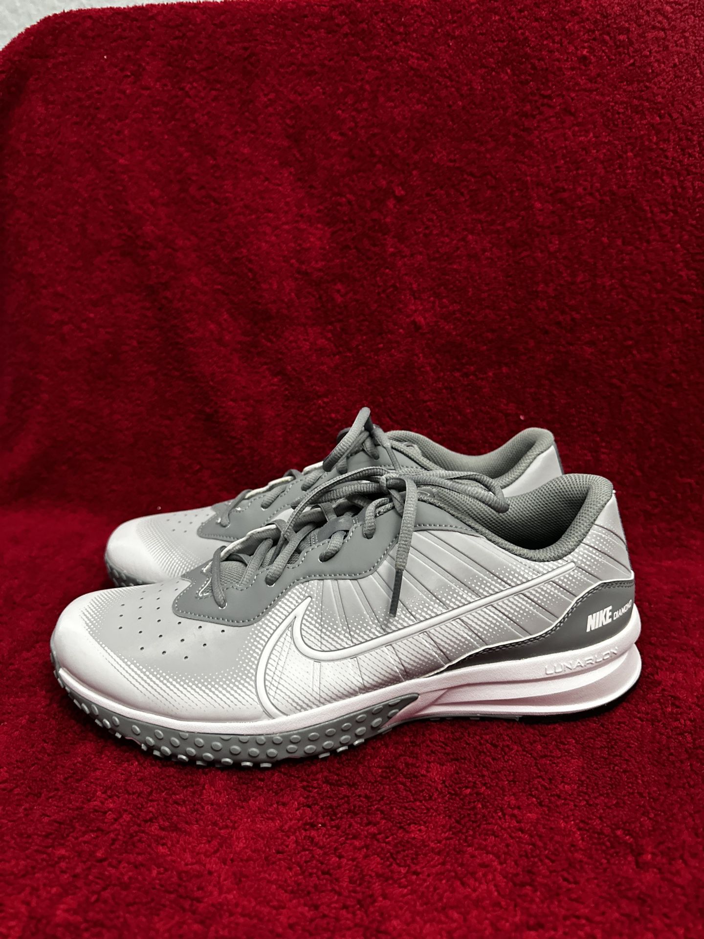 Nike Alpha Huarache Varsity 4 TURF Baseball Shoes Gray Mens 10.5 DJ6518-012 for Sale in San Diego, CA - OfferUp