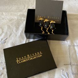 Vintage 1994 Joan Rivers Three Blind Mice Pin