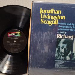 Jonathan Livingston Seagull Richard Harris LP Vinyl Album Nice - Original Owner