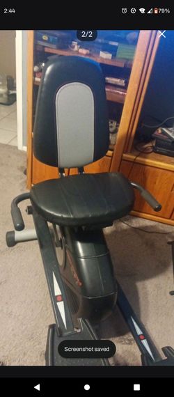Pro Form Hybrid Elliptical - Recumbent Bike Seating