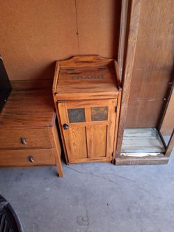 antique ice box