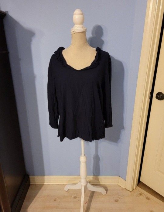 Crown & Ivy Size 0x Womens Blouse