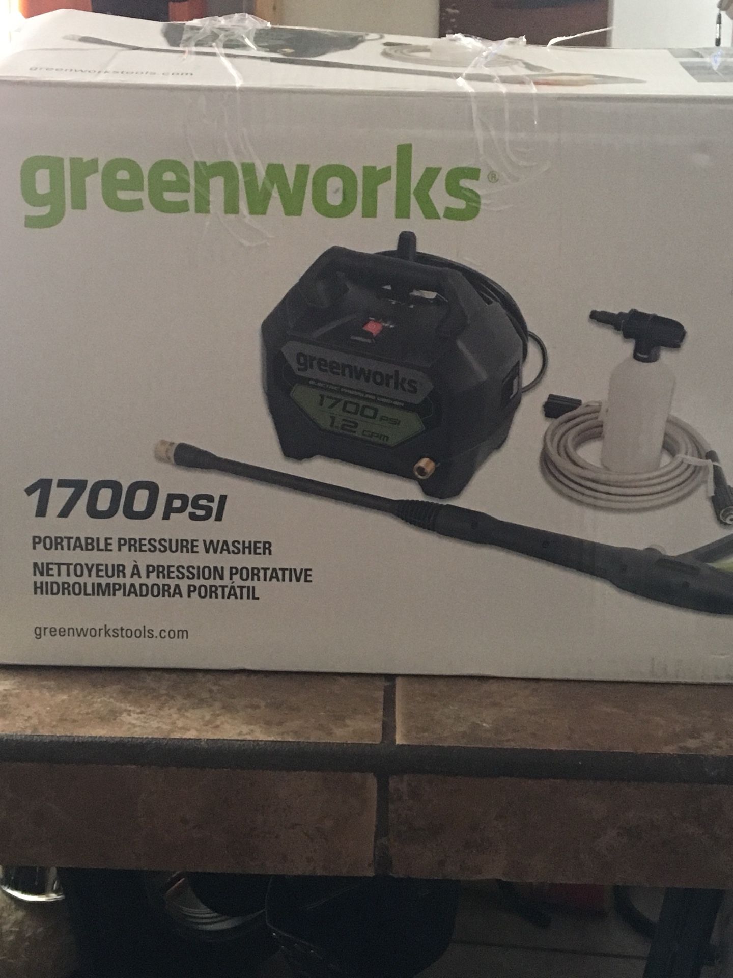 Pressure washer electric