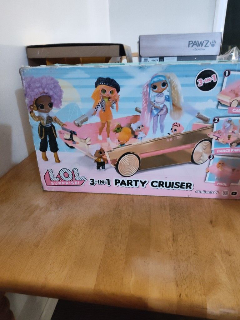 LOL Surprise 3 In 1 Party Cruiser