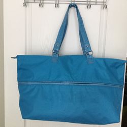 Lucas Expandable Luggage Bag - Turquoise Color