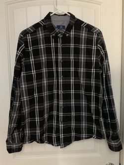 Medium Long-sleeved Button-down Shirt $5