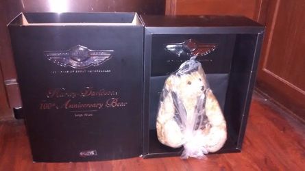 Harley Davidson 100th anniversary collectible Steiff Bear