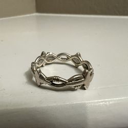 Hard Jewelry Barbed Wire Ring