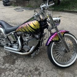 1996 Custom Soft Tail 131 Cubic Motor 