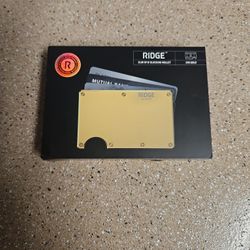 Ridge wallet