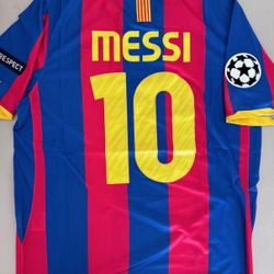 Messi Barcelona 2011 Soccer Jersey Retro