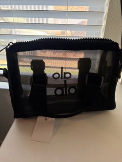 Black Sheer Alo Handbag