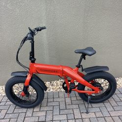 Sondors Red Fold X Electric Bike Like New