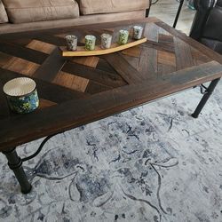 Rustic Coffee Table  and End Table for sale
