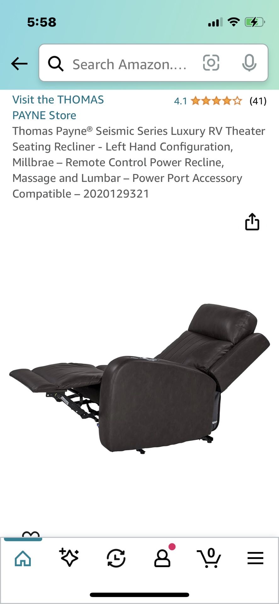 RV Captains Seat