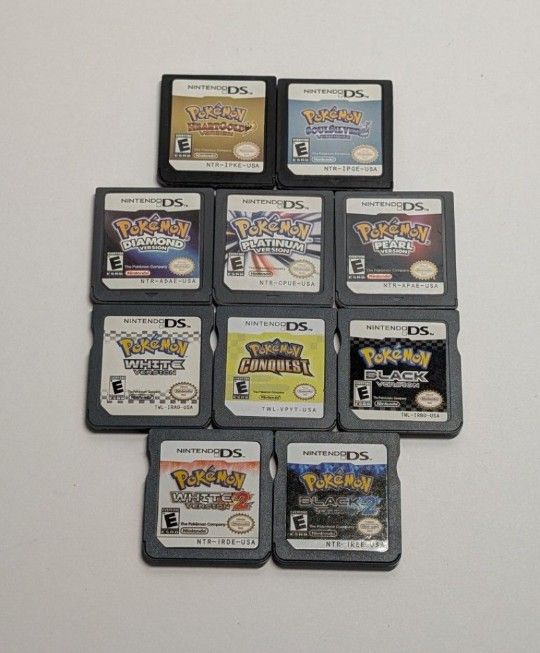 Pokemon Games DS ($25 Each)