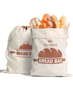 Homemade bread bags