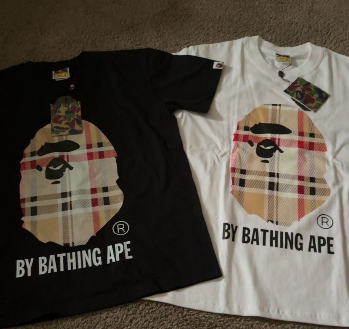 Bape X Burberry