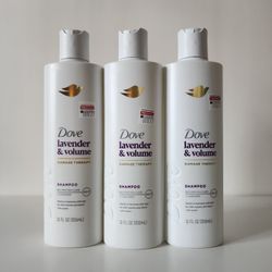 3 Dove Shampoo Lavender 