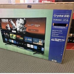 85 Tv Slight Blemish Left Corner Of Screw Barely Noticeable When On.   85 Tv Samsung Smart 4k HDTV 