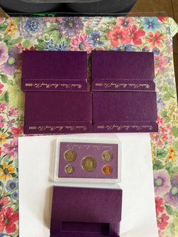 1990 US Mint Proof Set Lot of 4