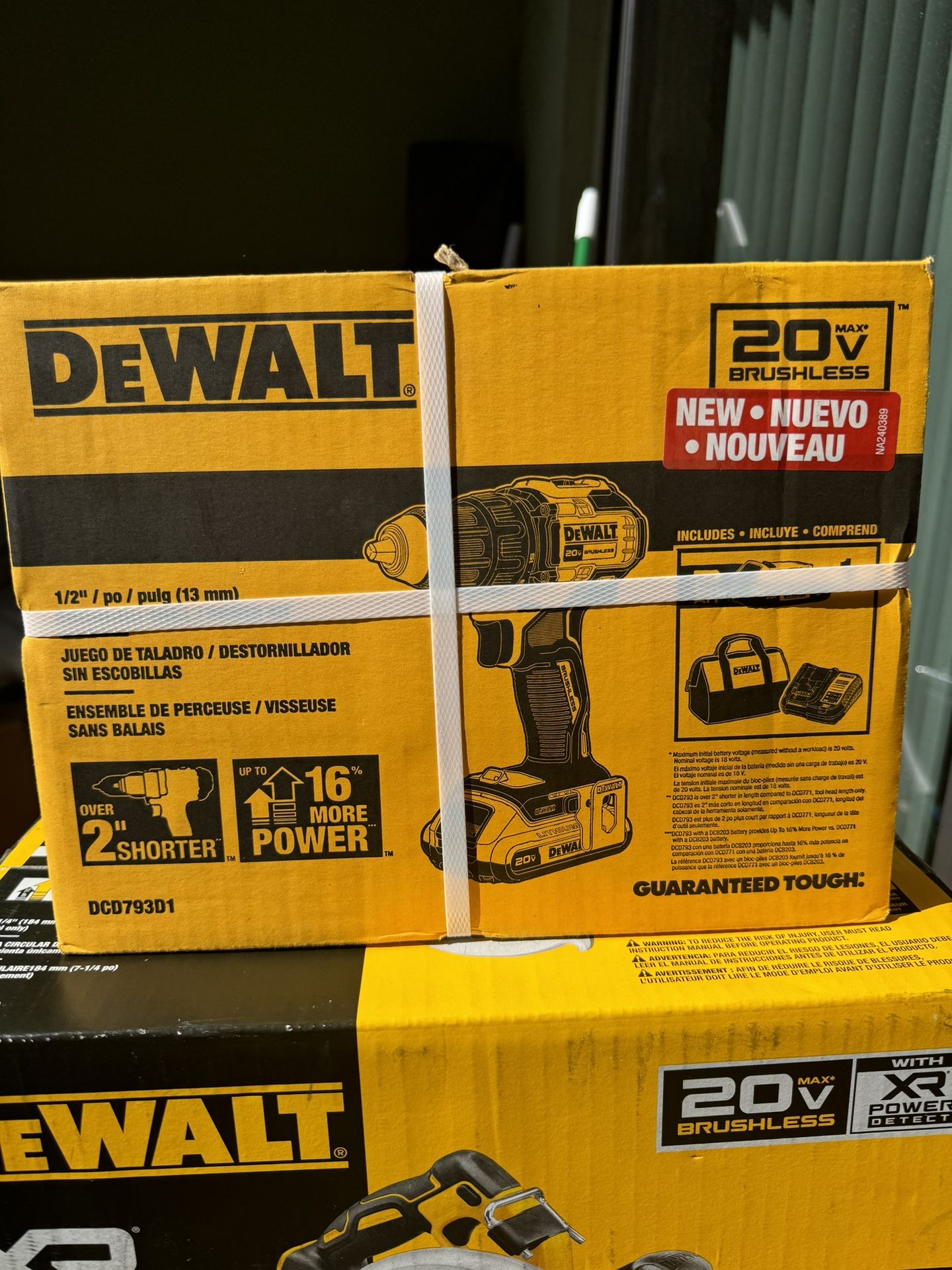 Delwalt Brushless Drill/Driver Kit