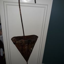 Beautiful Vintage Tin Umbrella Decor