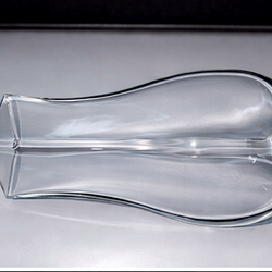 Baccarat France Lilas Crystal Vase – 8” – Signed Etched Mark