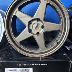 Katana wheel  18x8 KR03 Matte Bronze 40mm 5x114.3 