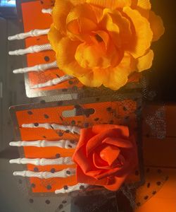 Halloween Bows, Clips And Pens