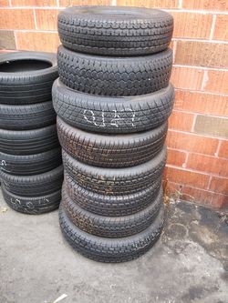 Used trailer tires