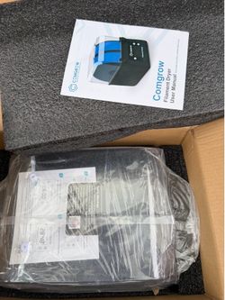 Comgrow SH02 Filament Dryer 1.75mm Black 13.19 x 9.16 x 8.48 in