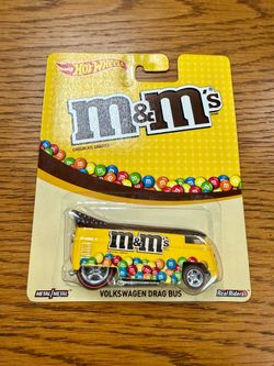 Hot Wheels M&M's Volkswagen Drag Bus REAL RIDERS