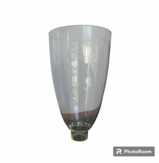 Vintage Hand Blown Crystal 8" Williamsburg Style Hurricane Candle Shade