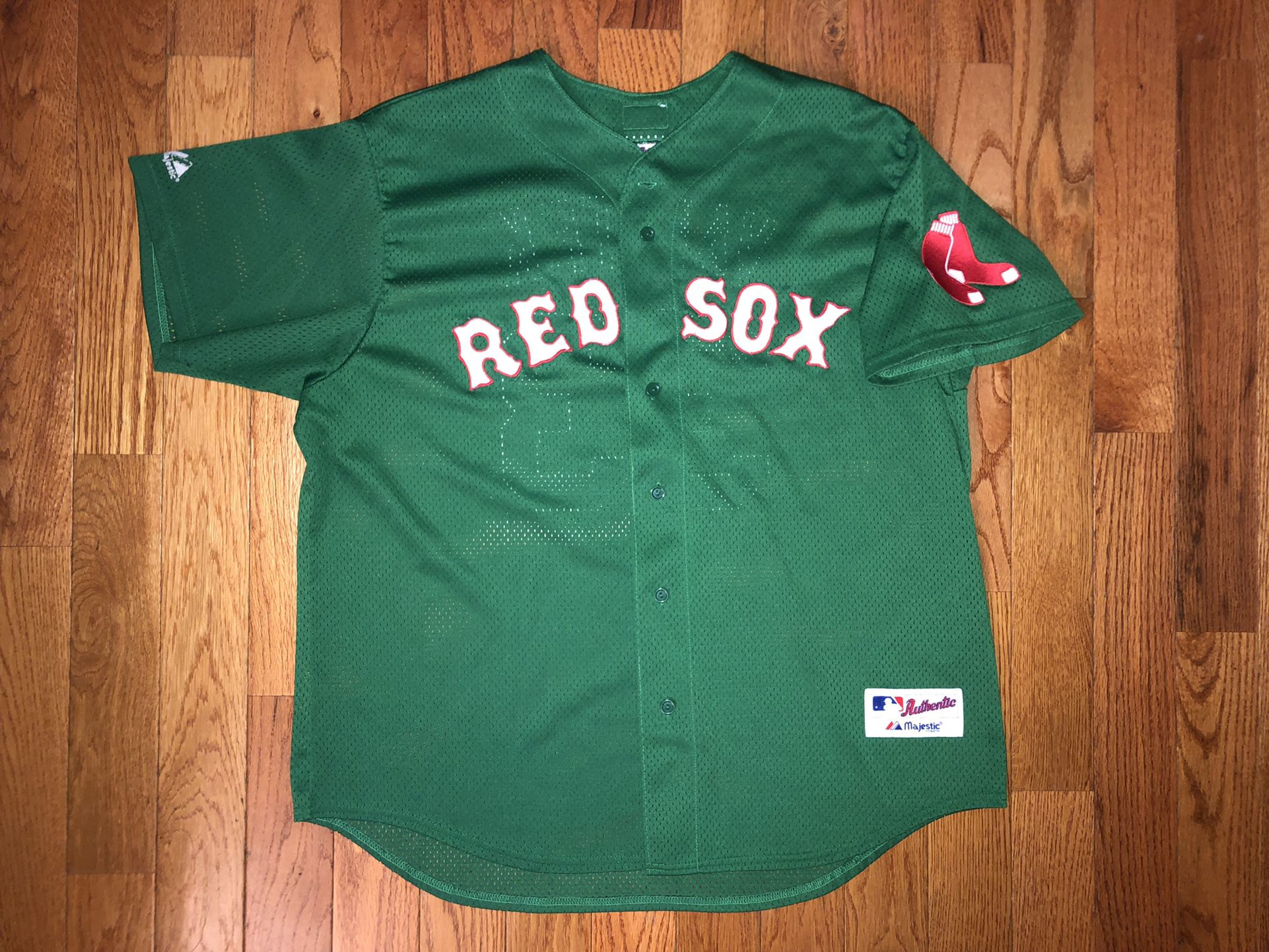 Jason Varitek Boston Red Sox St Patty’s Day Vintage Majestic Jersey Sz XL  RARE for Sale in Chicago, IL - OfferUp