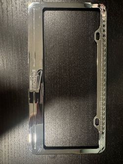 In n out burger license frame